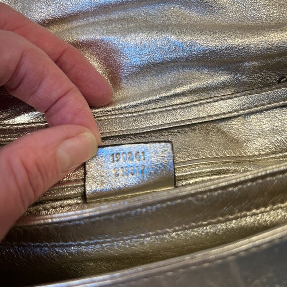 Gucci Gold Clutch - Picture 7 of 17